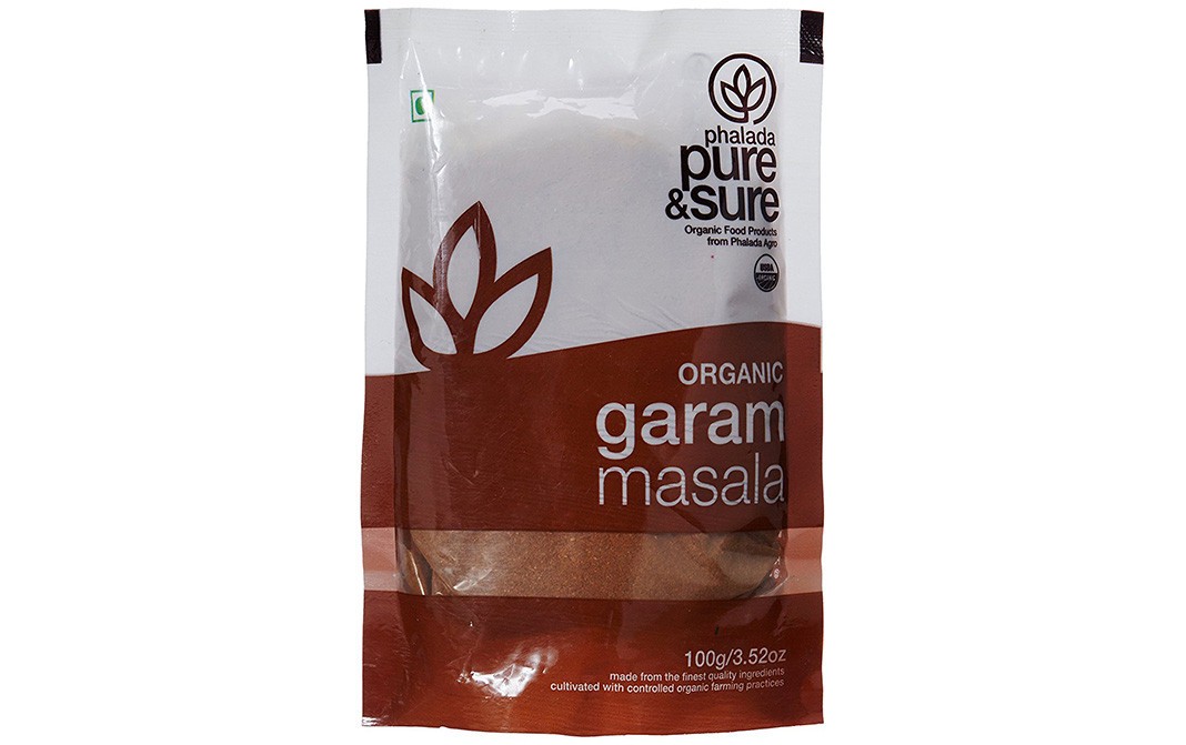 Pure & Sure Organic Garam Masala    Pack  100 grams